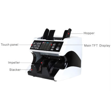เครื่องนับธนบัตร นับมูลค่าเงินไทยแบบ MIX ได้ รองรับ 12 สกุลเงิน WINMAX รุ่น AL-920_4